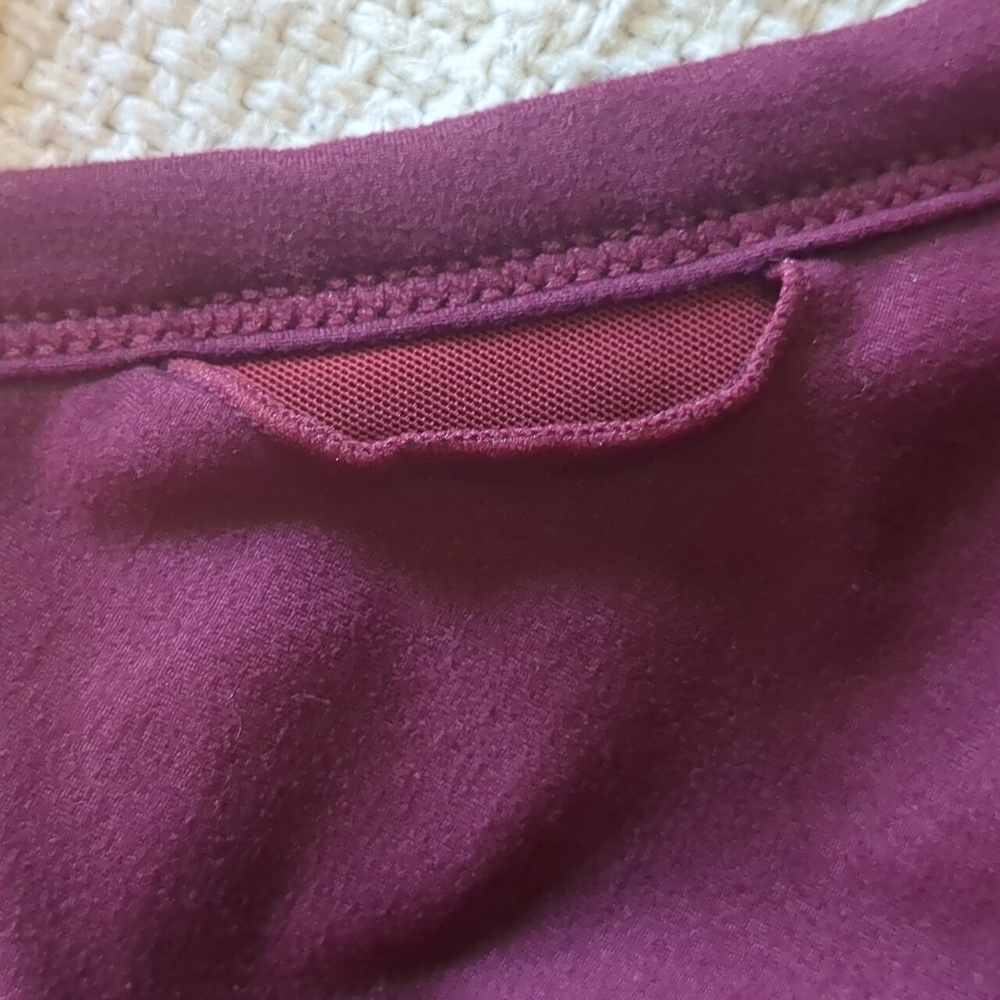 Burgundy Racerback Top By Rae Mode - Picture 7 of 7